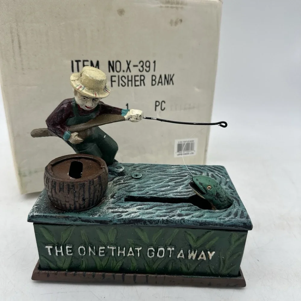 Classic Cast Iron Mechanical Bank 